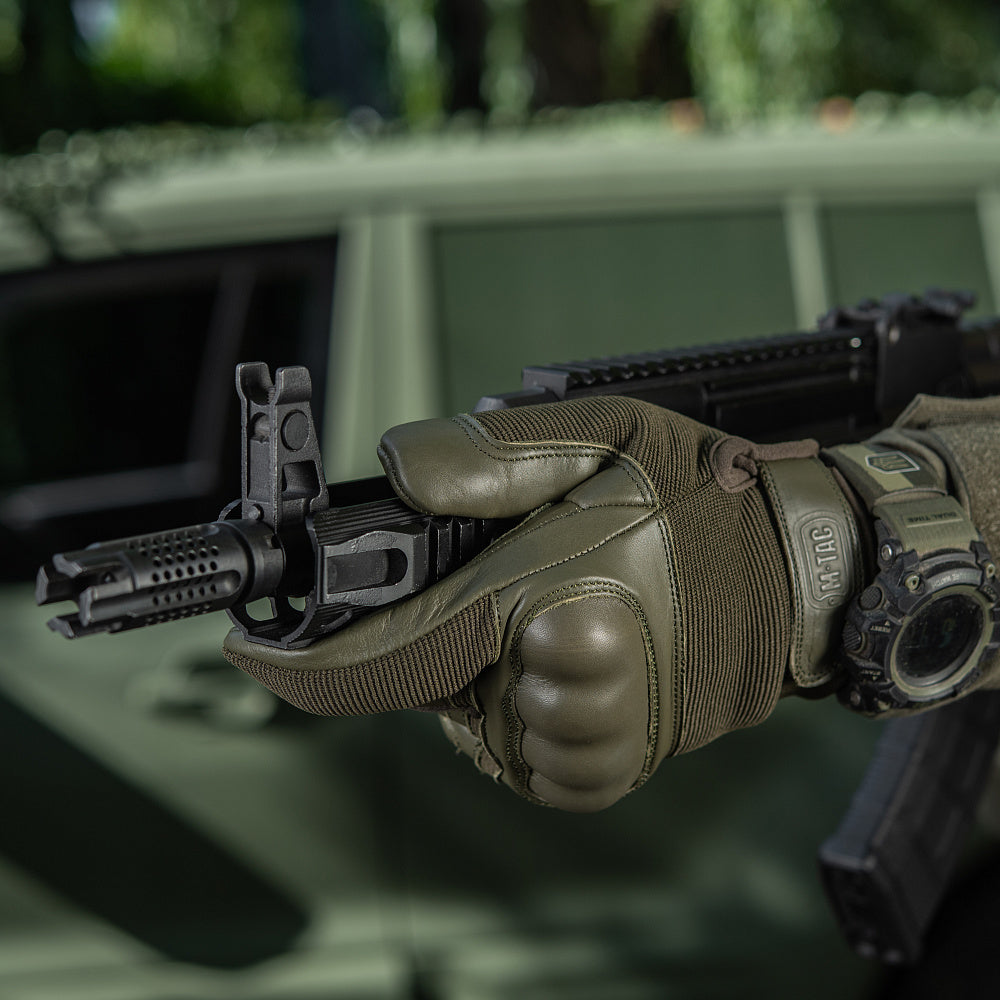 Mănuși Tactice Assault Mk.4 M-Tac - Olive, Protecție Avansată
