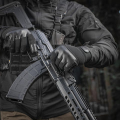 Mănuși Tactice Police Gen.2 M-Tac - Negru, Antiderapante
