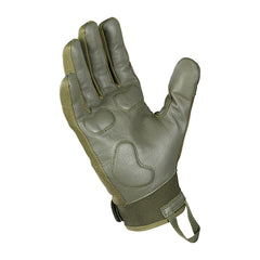 Mănuși Tactice Police Gen.2 M-Tac - Olive, Piele și Sintetic