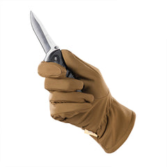 Mănuși Winter Soft Shell M-Tac - Coyote, Protecție Vreme Rece