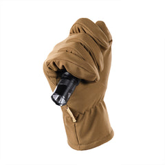 Mănuși Winter Soft Shell M-Tac - Coyote, Protecție Vreme Rece