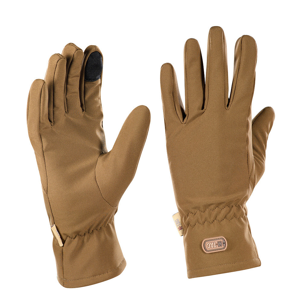Mănuși Winter Soft Shell M-Tac - Coyote, Protecție Vreme Rece