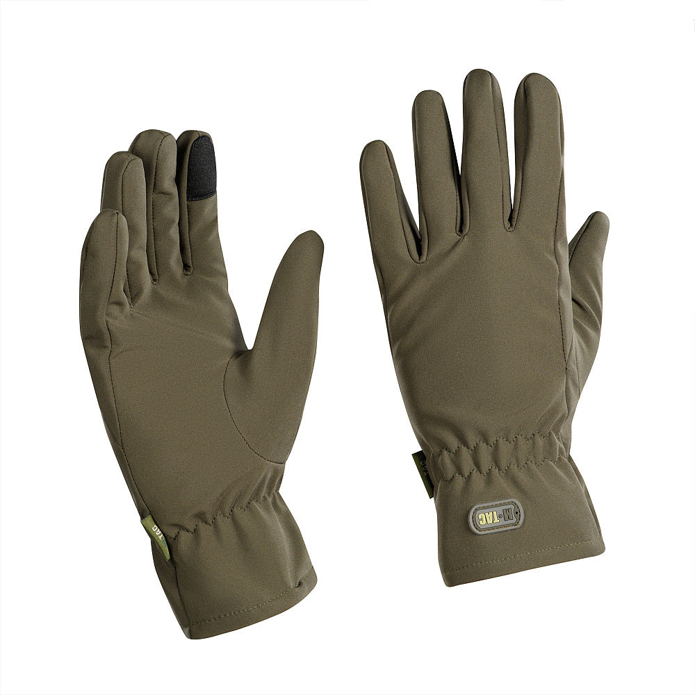 Mănuși Winter Soft Shell M-Tac - Protecție iarnă Olive