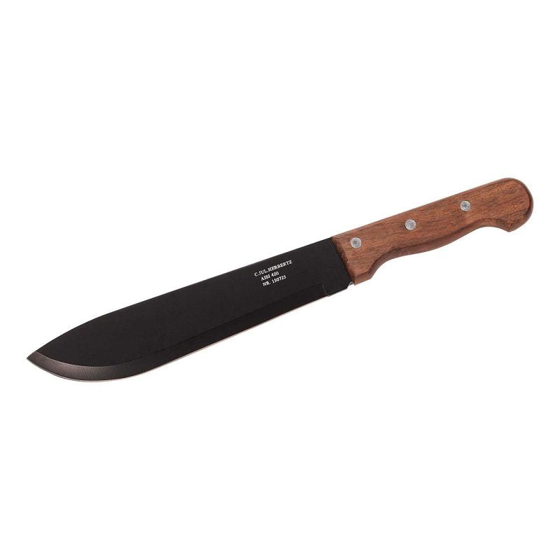 Macetă Herbertz Machete cu Teacă Nailon - Oțel 420, Mâner Lemn Masiv