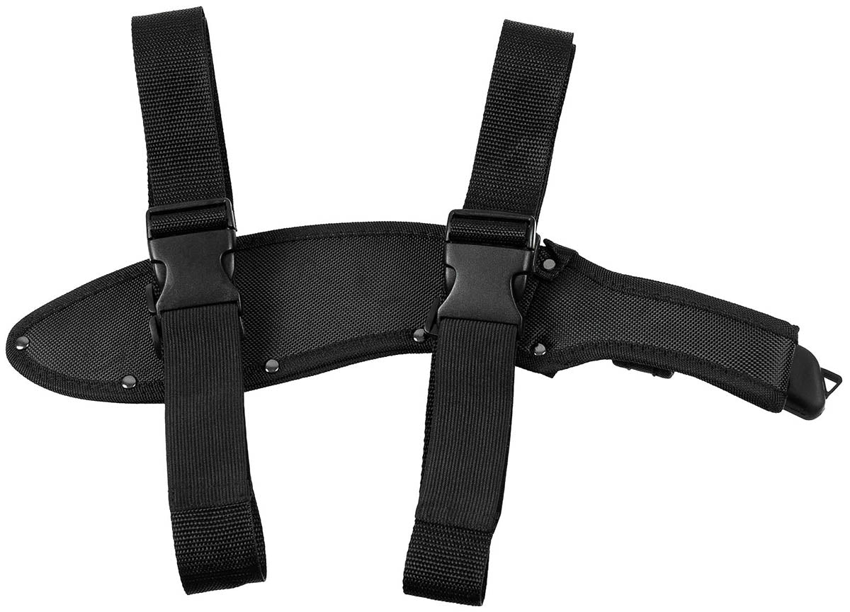 Macheta "Kukri" Negru MFH - Oțel 3Cr13, Lungime 40cm