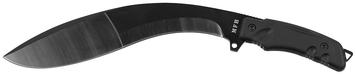 Macheta "Kukri" Negru MFH - Oțel 3Cr13, Lungime 40cm