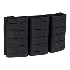 Mag Pouch Lasercut pentru QR Plate Carrier Negru - Acces Rapid & Reîncărcare Eficientă
