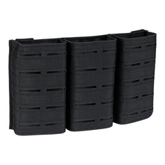 Mag Pouch Lasercut pentru QR Plate Carrier Negru - Acces Rapid & Reîncărcare Eficientă