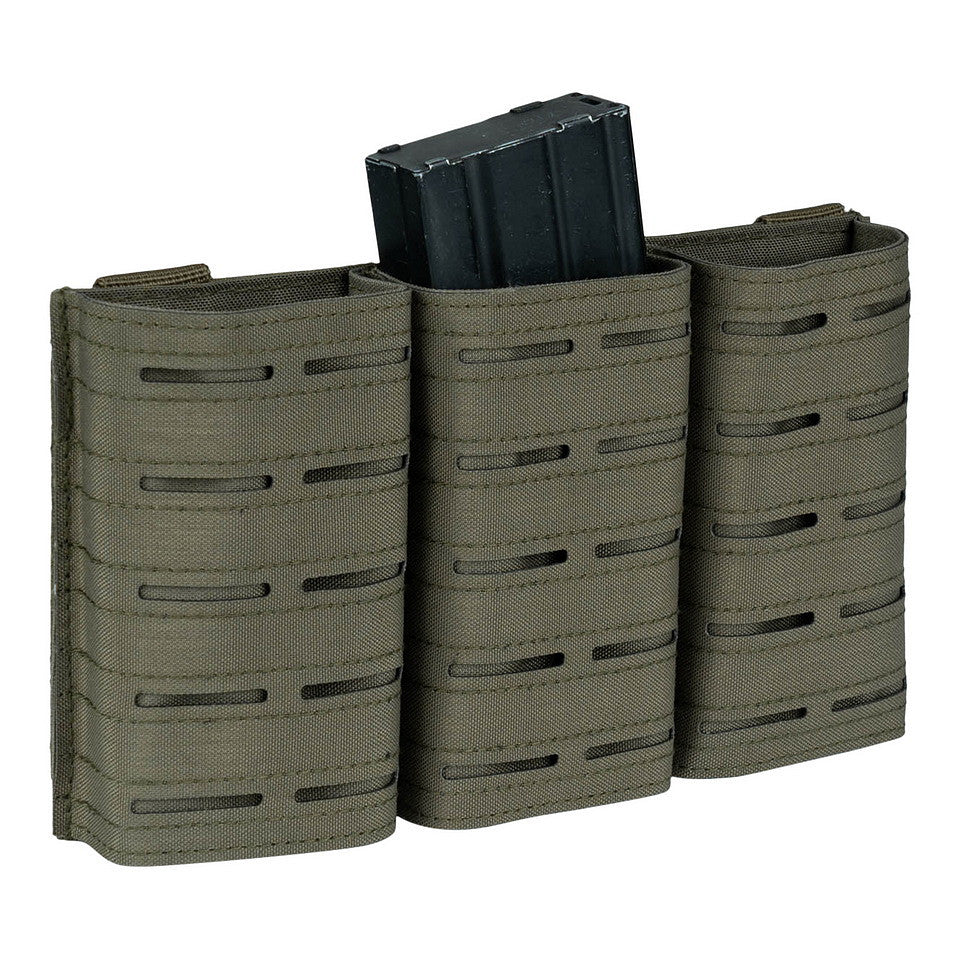 Mag Pouch Lasercut pentru QR Plate Carrier Verde - Reîncărcare Imediată