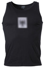 Maiou BW Tank-Top cu Vultur Negru MFH - 100% Bumbac, 170g/m²