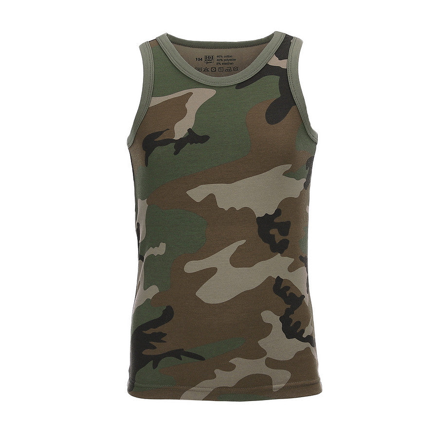 Maiou Copii Kinder Singlet Woodland - Confort și Stil Tactic