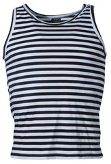 Maiou Marina Rusă Alb-Bleu MFH - 100% Bumbac, 160g/m²