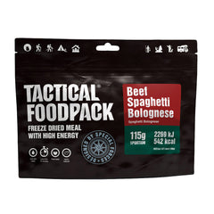 Mâncare Tactică Beef Spaghetti Bolognese 115g Tactical Foodpack - Energie Esențială Rapidă