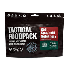 Mâncare Tactică Beef Spaghetti Bolognese 115g Tactical Foodpack - Energie Esențială Rapidă