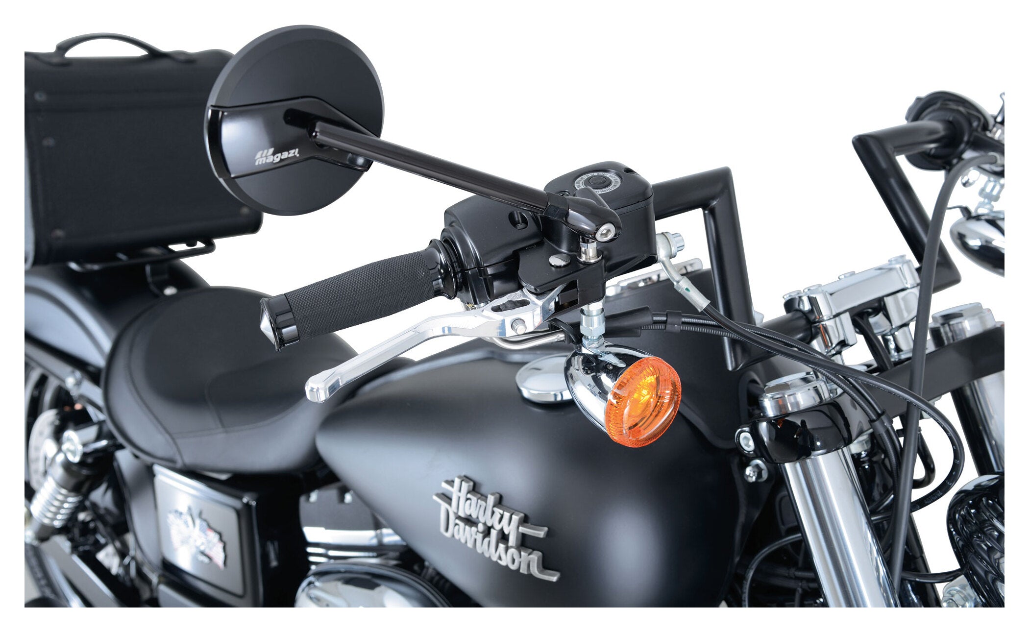 Manșoane Ghidon Harley-Davidson Louis - Aluminiu CNC, Anti-alunecare