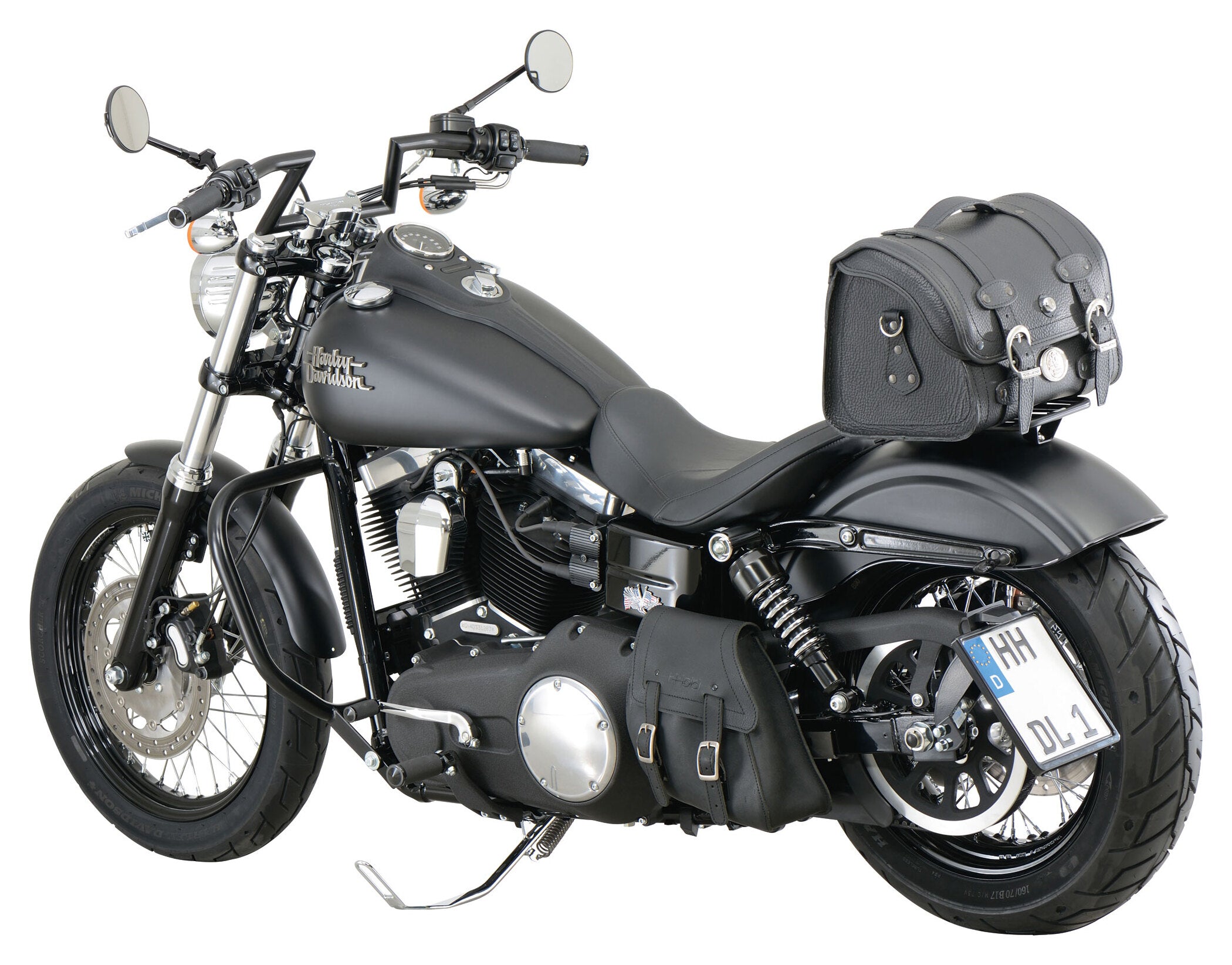 Manșoane Ghidon Harley-Davidson Louis - Aluminiu CNC, Anti-alunecare