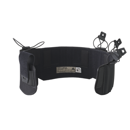 Manșon Centură Tactic Helikon-Tex Low Vis MKII Negru, Rigidizat