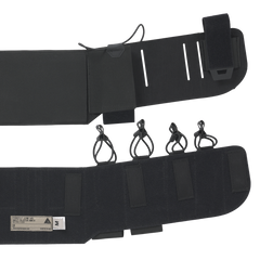 Manșon Centură Tactic Helikon-Tex Low Vis MKII Negru, Rigidizat