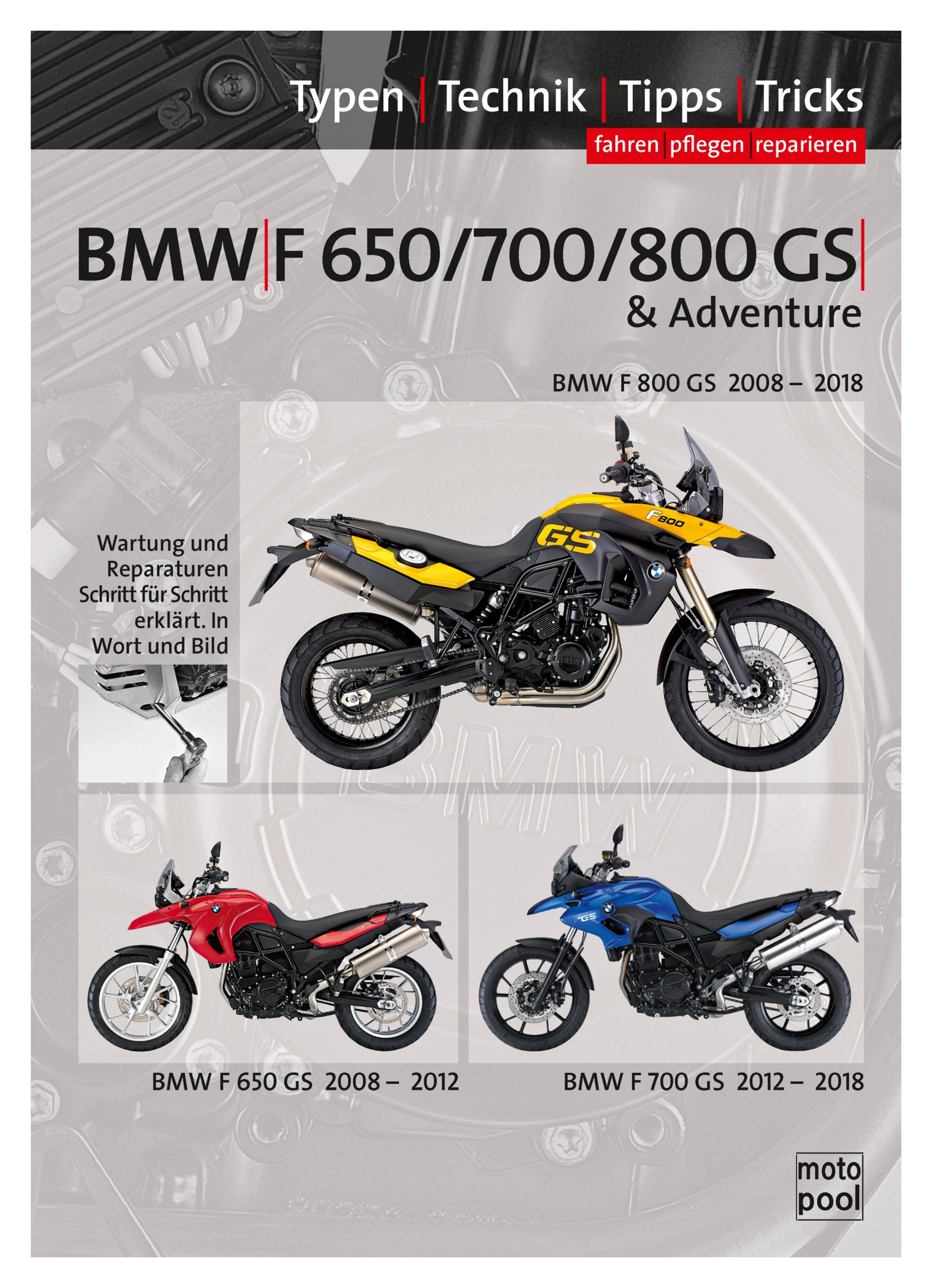 Manual Reparatii BMW F 650/700/800 GS/Adventure Louis - Ghid Complet