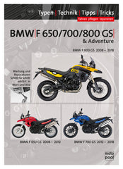 Manual Reparatii BMW F 650/700/800 GS/Adventure Louis - Ghid Complet