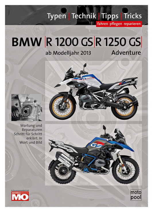 Manual Reparații BMW R 1250 GS / R 1200 GS motopool - Ghid Complet