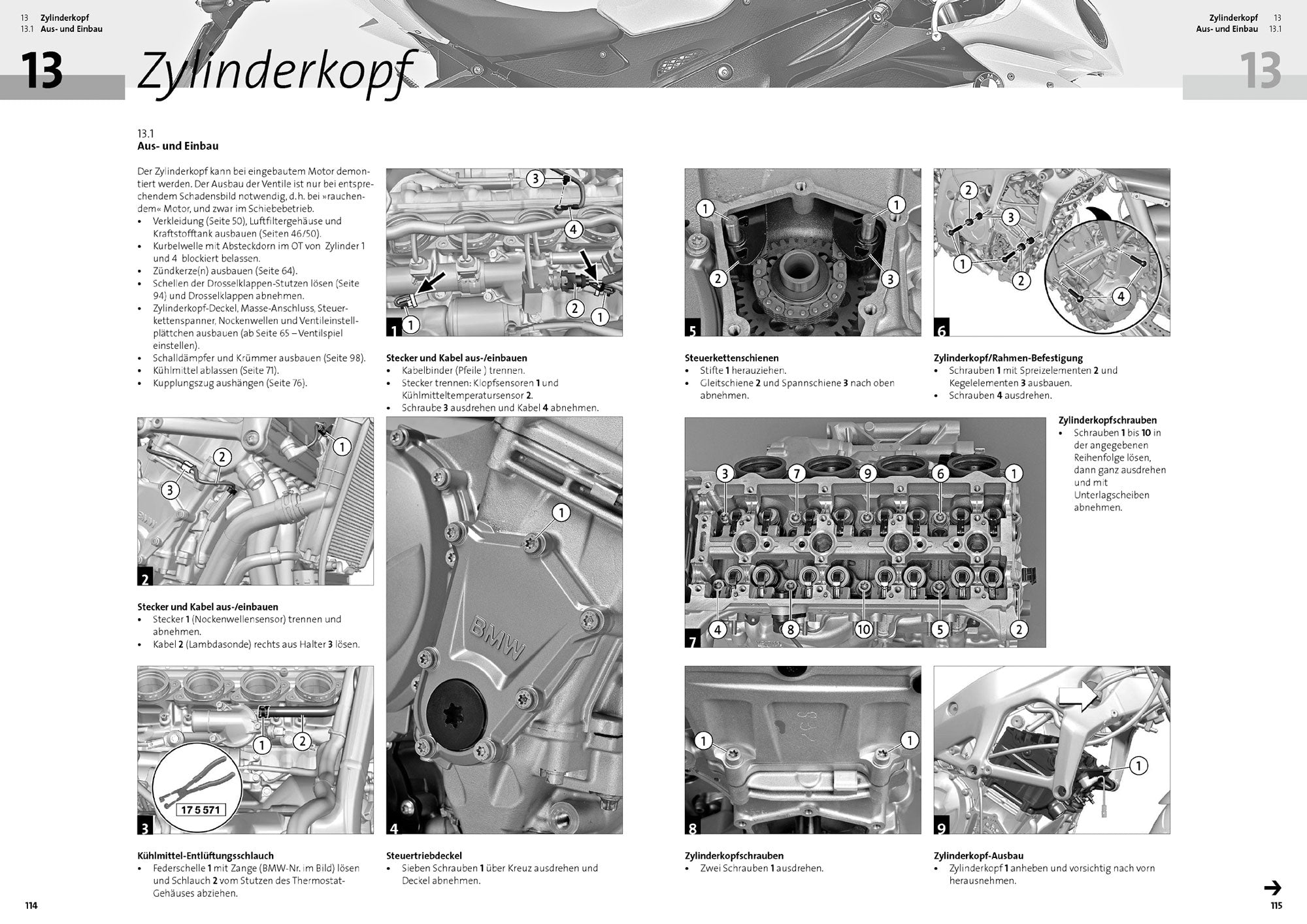 Manual Reparatii BMW S 1000 Text & Technik - Intretinere si Ghid Complet
