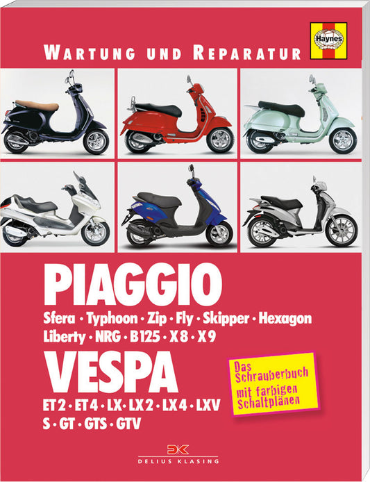 Manual Reparatii Piaggio/Vespa - Ghid Complet Intretinere si Reparatii