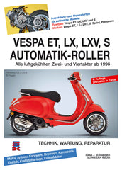 Manual Reparatii Vespa ET, LX, LXV, S Automatik-Roller - Ghid Complet