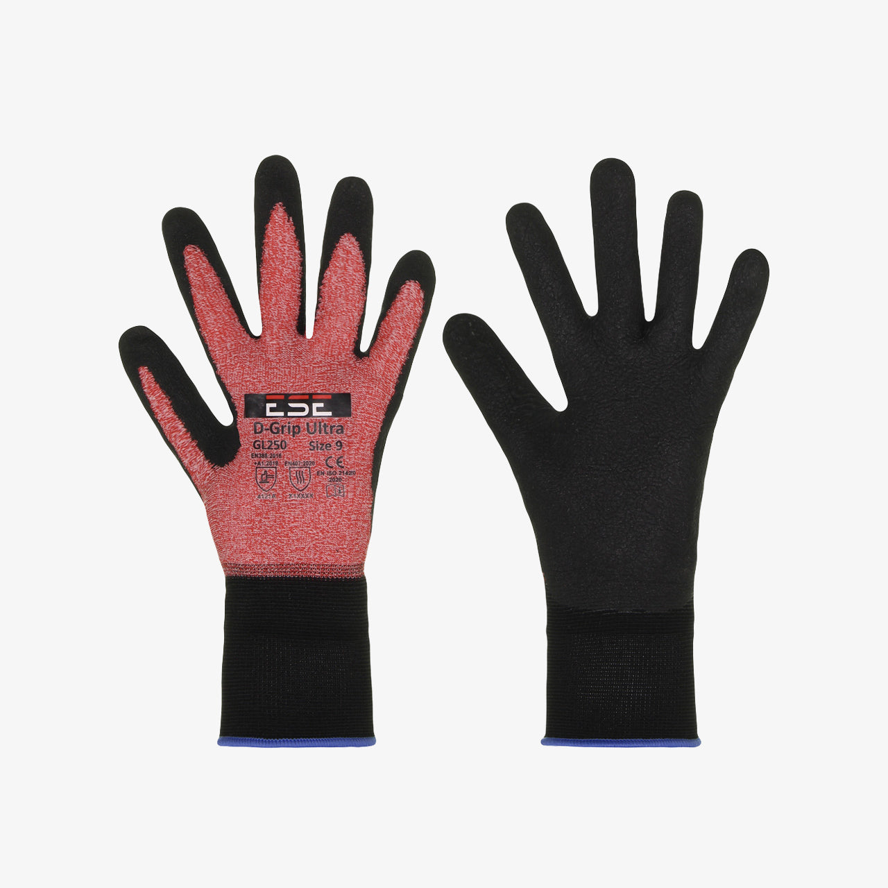 Mănuși antibacteriene respirabile D-Grip Ultra 10PACK Safety Jogger