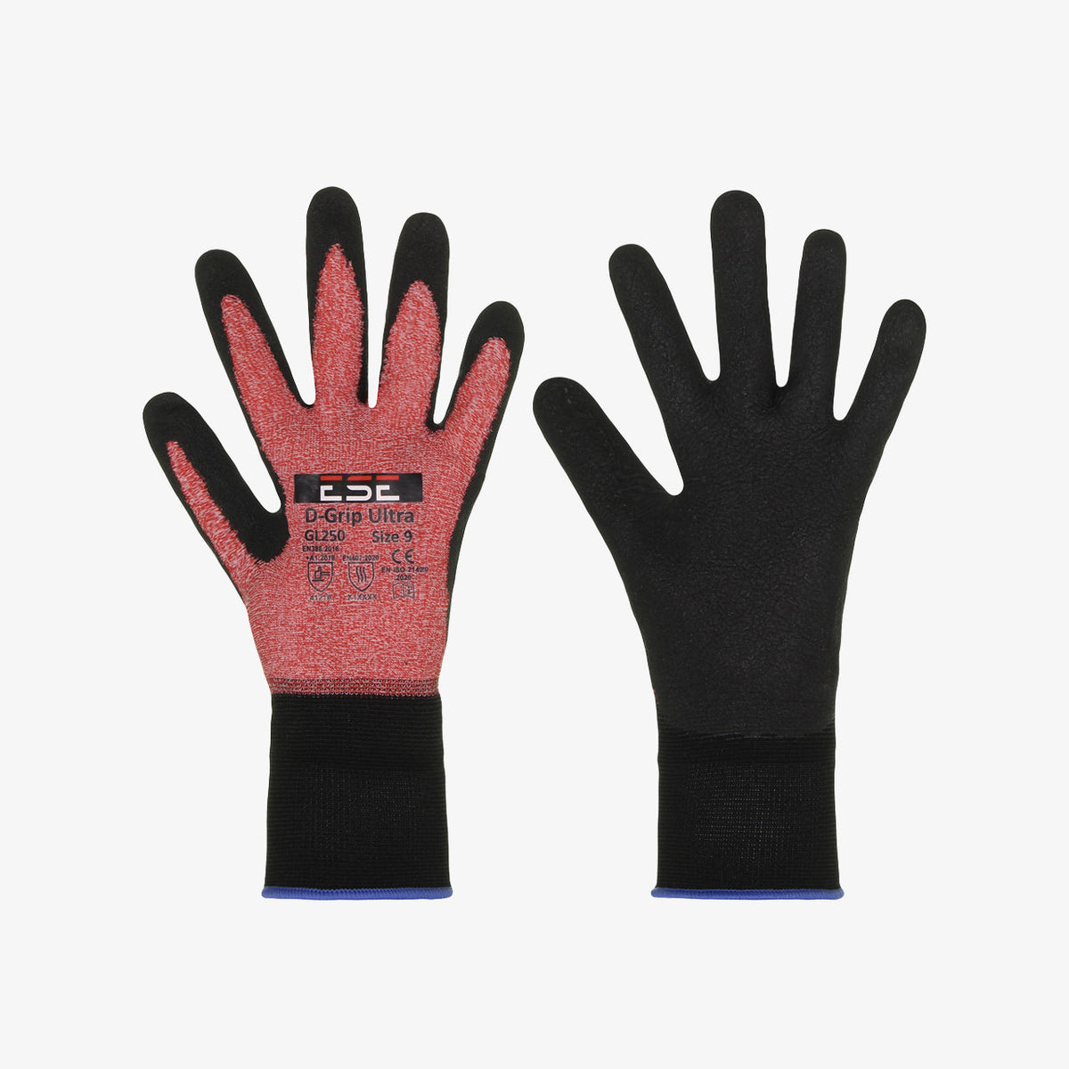 Mănuși antibacteriene respirabile D-Grip Ultra 10PACK Safety Jogger