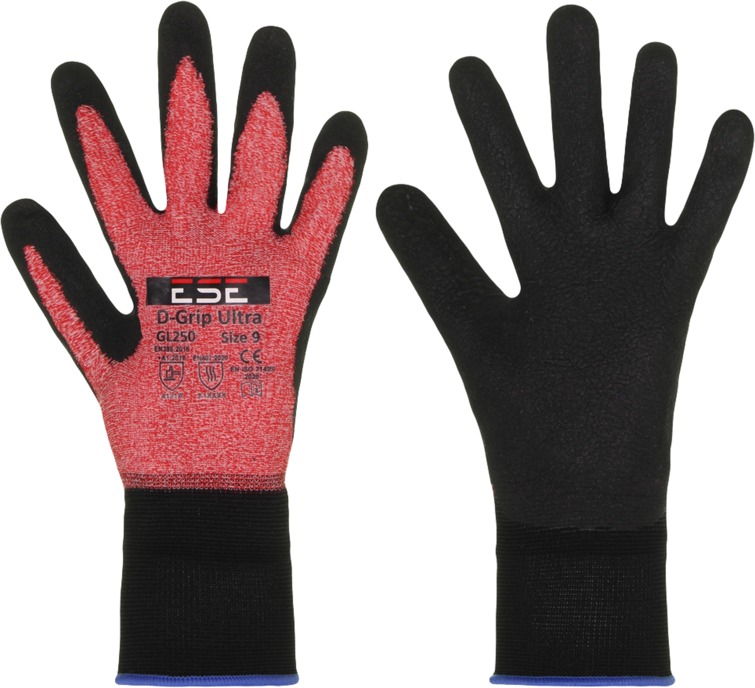 Mănuși antibacteriene respirabile D-Grip Ultra 10PACK Safety Jogger