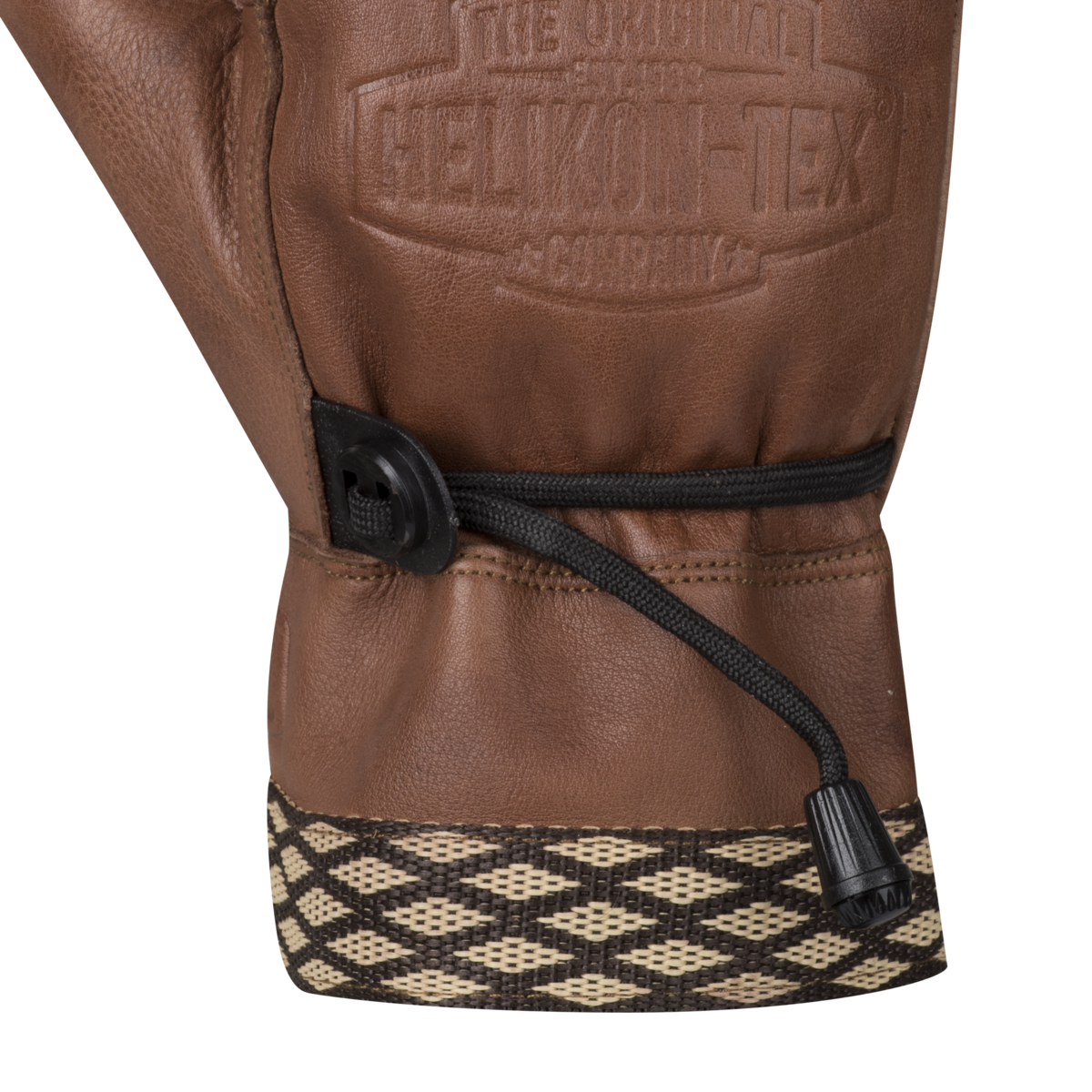 Mănuși Bushcraft Helikon-Tex Woodcrafter din Piele Bovidă Maro U.S.