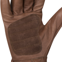 Mănuși Bushcraft Helikon-Tex Woodcrafter din Piele Bovidă Maro U.S.