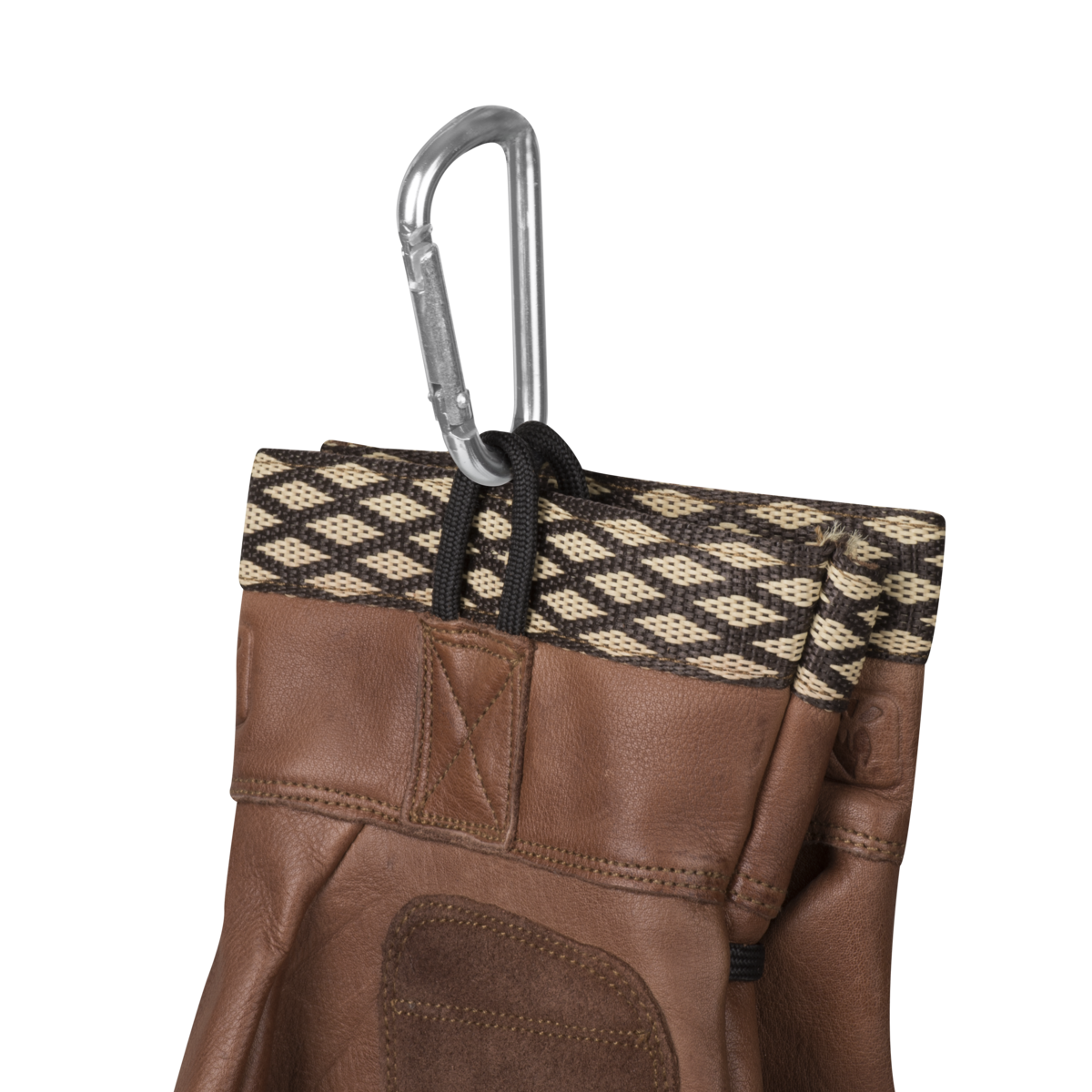 Mănuși Bushcraft Helikon-Tex Woodcrafter din Piele Bovidă Maro U.S.