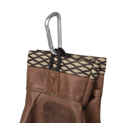 Mănuși Bushcraft Helikon-Tex Woodcrafter din Piele Bovidă Maro U.S.