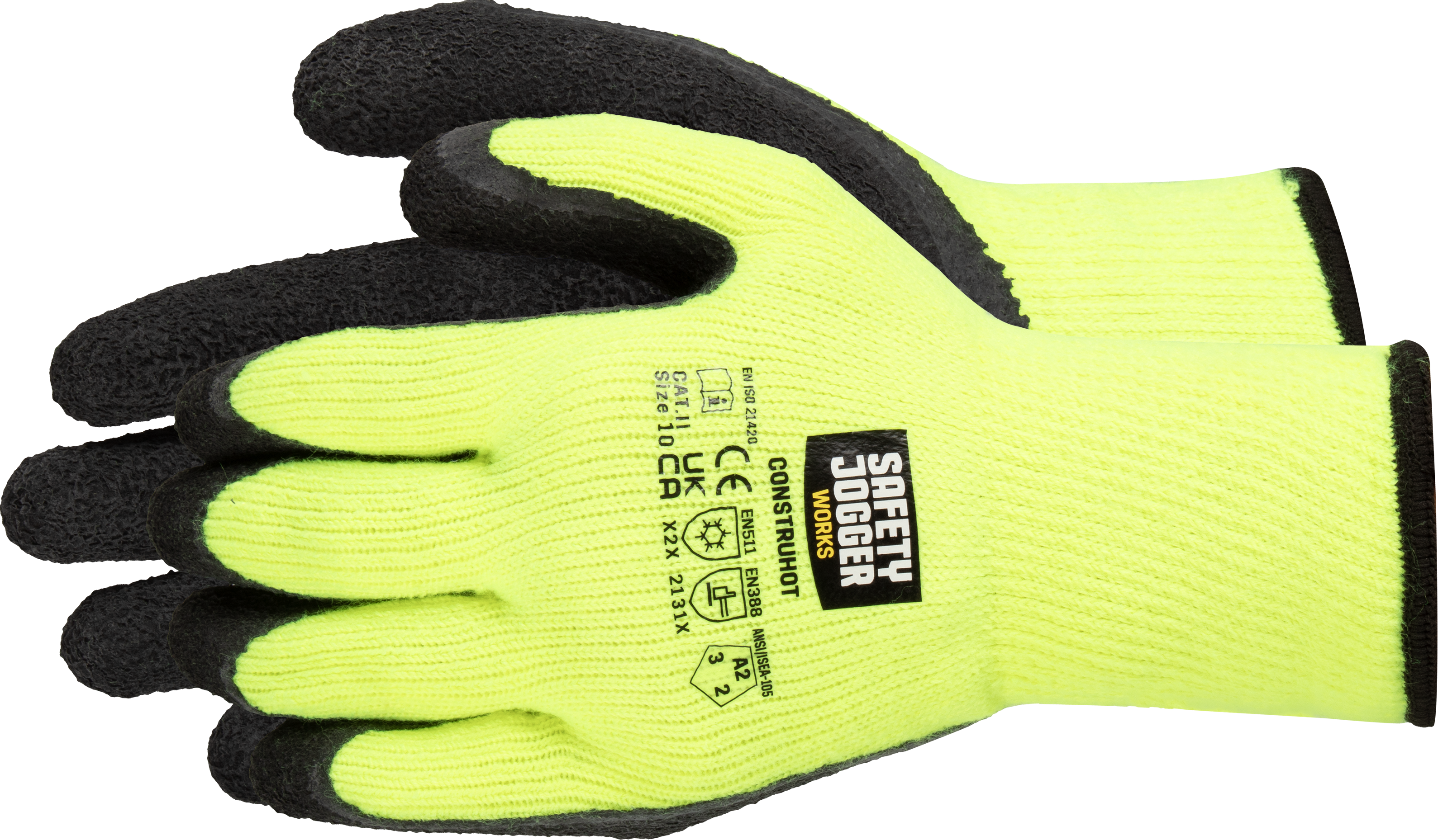 Mănuși Construhot 12PACK Safety Jogger