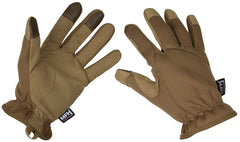 Mănuși Cu Degete Lightweight Coyote Tan MFHProfessional - Touchscreen, Respirabile