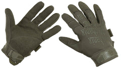 Mănuși cu degete Original Oliv Mechanix - CoolPlus®, Palma Piele Sintetică