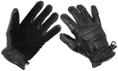 Mănuși cu Degete "Protect" Negre MFH - Rezistente la Tăiere, Piele Moale