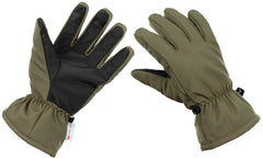 Mănuși cu degete Softshell 3M™ Thinsulate™ Oliv MFH - Antivânt, Hidrofuge