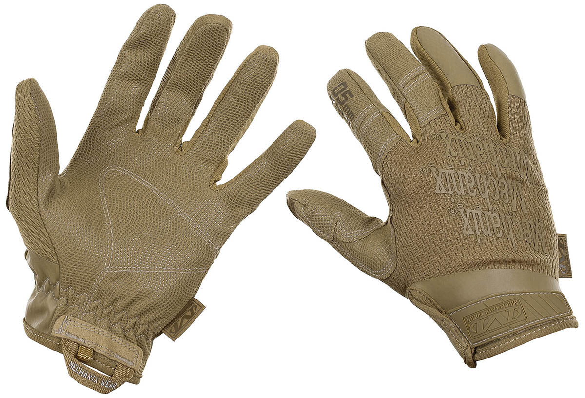 Mănuși cu Degete Specialty 0.5 mm Coyote Mechanix - TrekDry®, 0.5mm AX-Suede