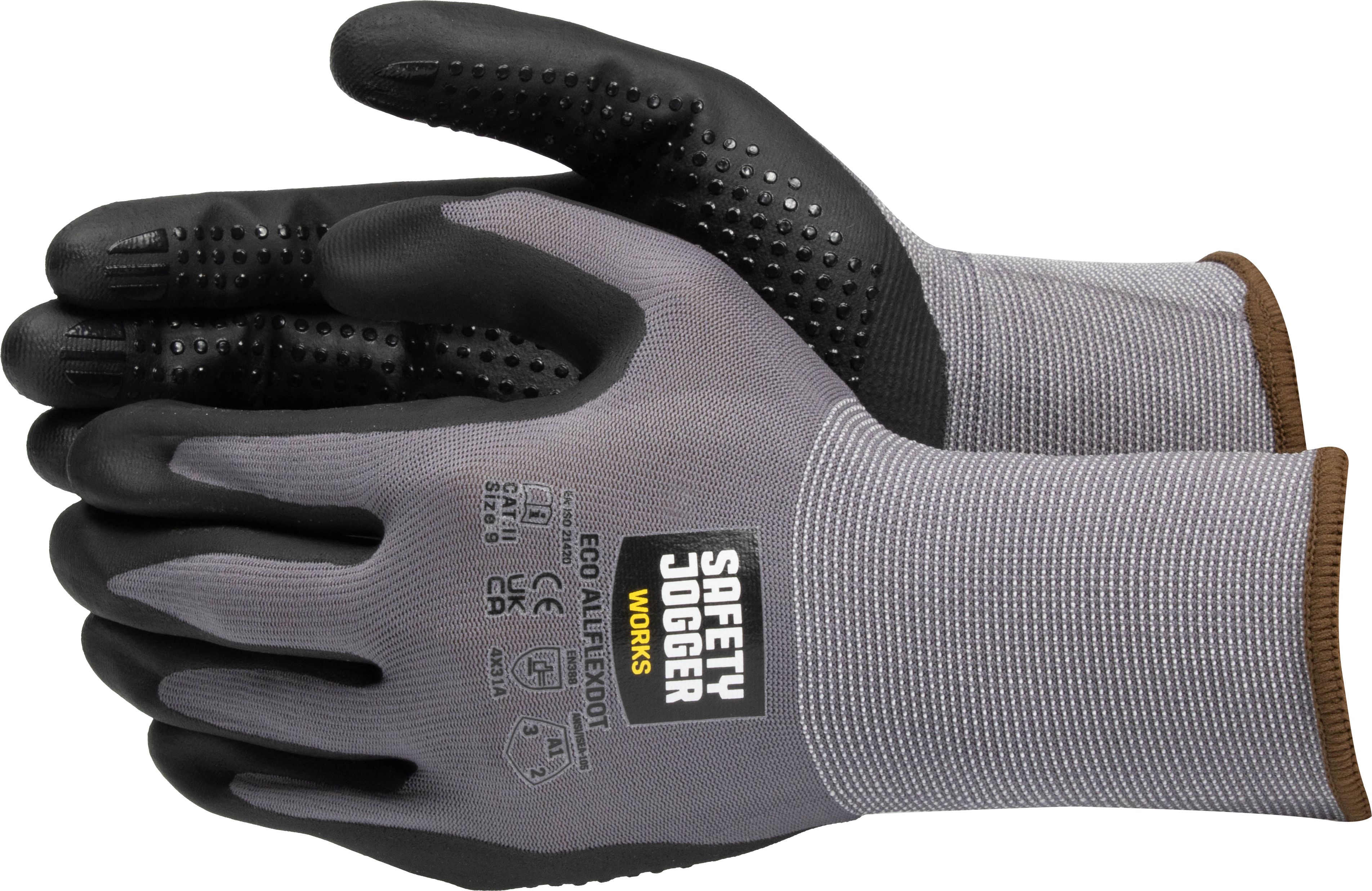 Mănuși Eco Allflexdot Safety Jogger
