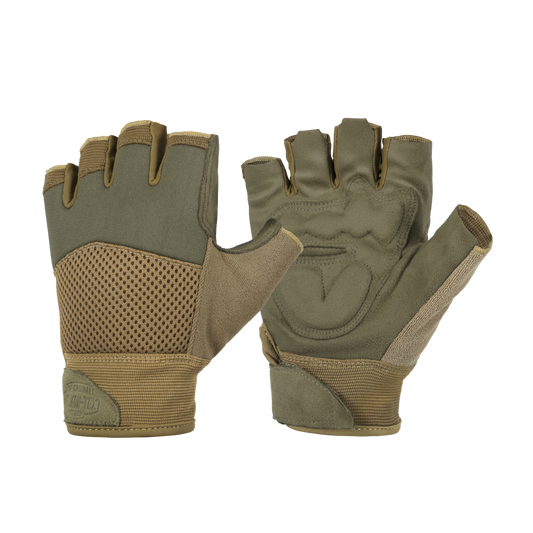 Mănuși Half Finger Helikon-Tex Mk2 Olive Green/Coyote