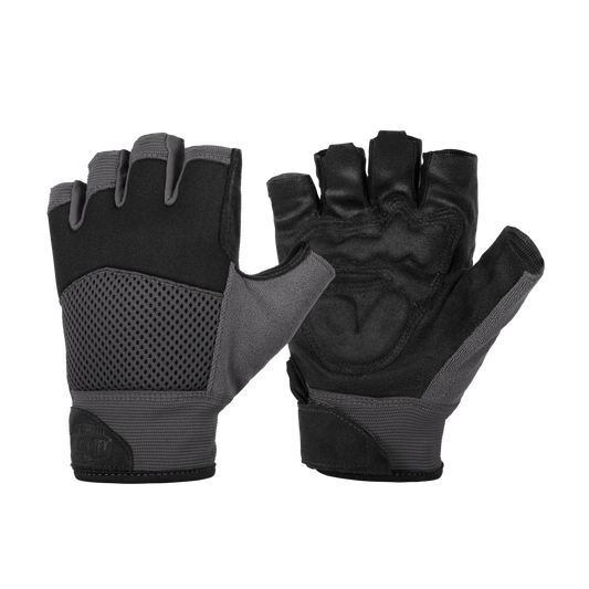 Mănuși Half Finger Mk2 Helikon-Tex Fără Degete Negru/Shadow Grey