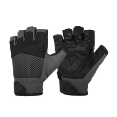 Mănuși Half Finger Mk2 Helikon-Tex Fără Degete Negru/Shadow Grey