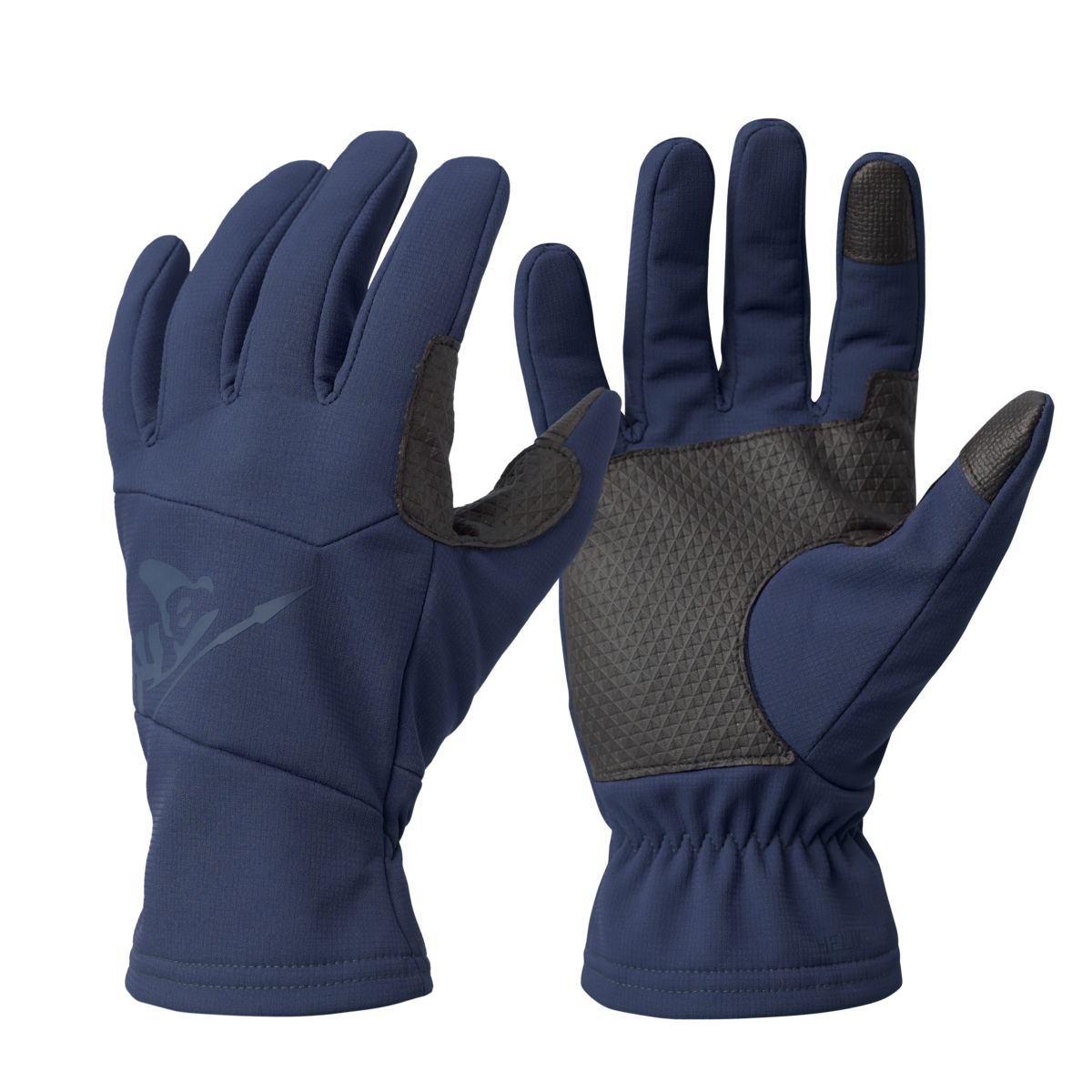 Mănuși Helikon-Tex Lizard Grip Softshell Sentinel Blue