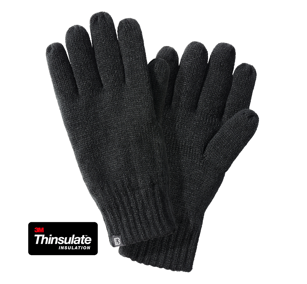 Manusi Knitted Negru Brandit - Confort si Agilitate