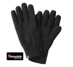 Manusi Knitted Negru Brandit - Confort si Agilitate