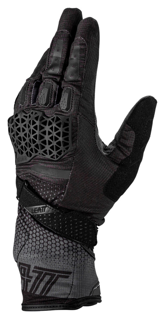 Mănuși Moto ADV Hydradri 5.5 Stealth Leatt - Impermeabile, Protecție Avansată