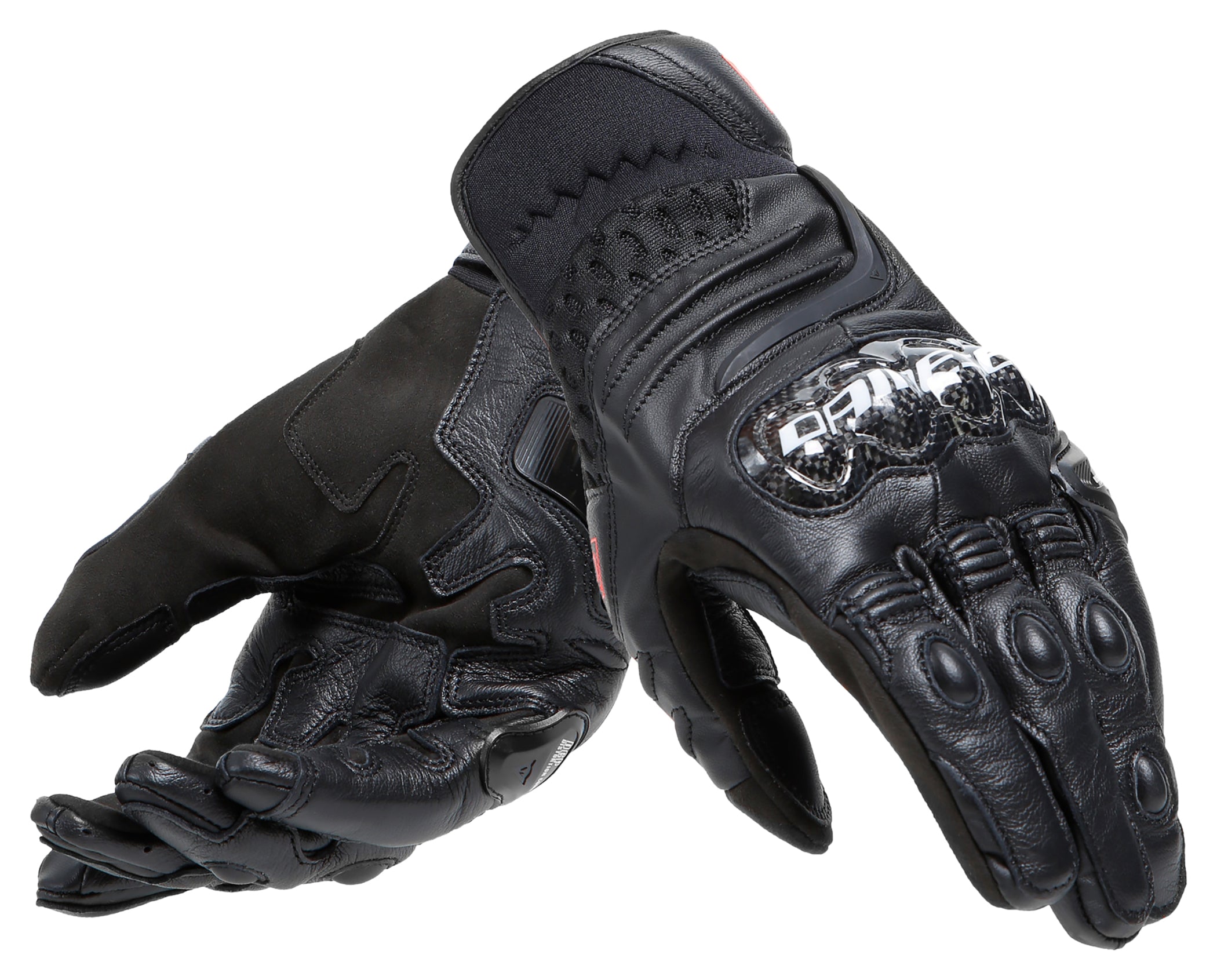 Mănuși Moto Carbon 4 Short Dainese - Protecție Carbon, Piele de Capră